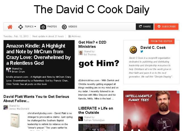 David Cook Daily